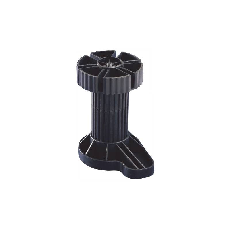 Tornillo de plástico PP ajustable de 100-160 mm en las patas del gabinete