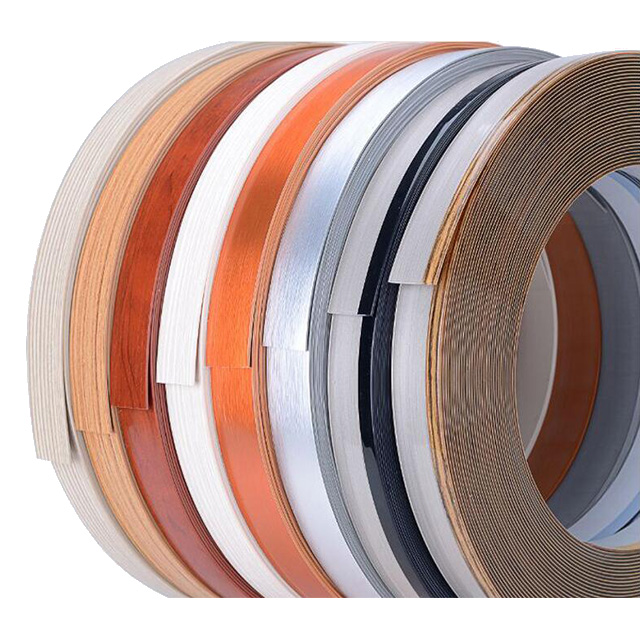 Muebles de bordes de PVC de color sólido 1x20mm 